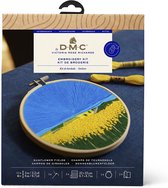 DMC Kit de broderie champs de tournesols 12,5 cm