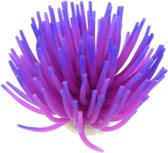 Nobleza Corail artificiel - décoration aquarium - anémone - décoration aquarium - L - 8 cm - Violet