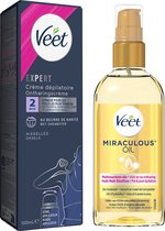 Veet - Alle huidtypes - Miraculous oil - Ontharingscreme Oksels 100ml