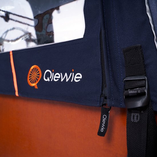 Regentent Superior Blauw EXCLUSIEF stokkenset - ALLEEN geschikt voor de Babboe Big bakfiets - Qiewie van Qiewie — afbeelding 5