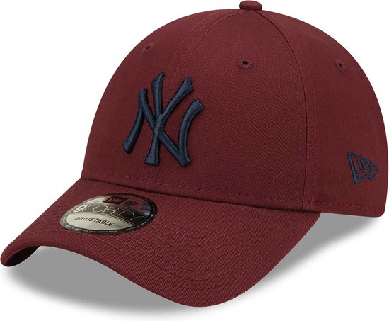 New York Yankees Cap - SS23 Collectie - Bordeaux Rood - One Size - New Era  Caps -... | bol.com