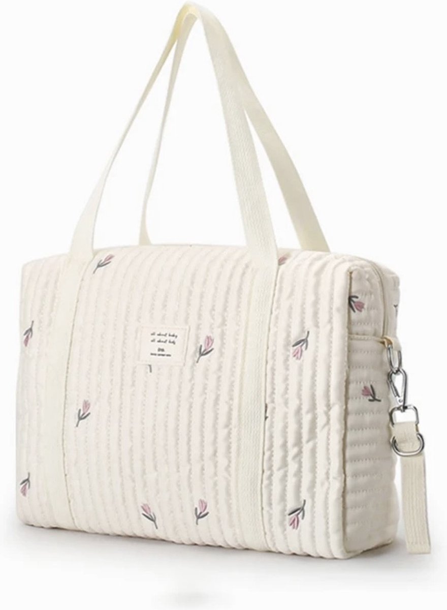 Kaai Mom Bag Kaki - Stijlvolle Verzorgingstas met Functionele Extras – Het Land van Ooit - Webshop