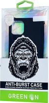 Gorilla - Telefoonhoesje - Anti Barsten - Zwart - IPhone 13 Pro Max