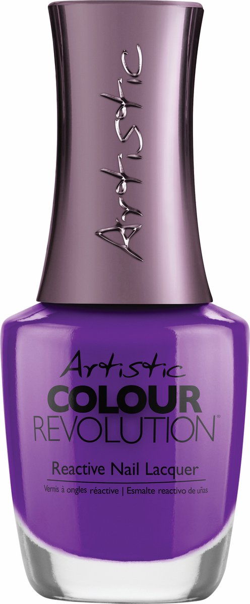 Goedkoopste Artistic Nail Design Colour Revolution 'Got My Attention' (Paars Neon Créme