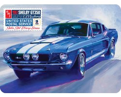 AMT Modelbouwpakket Auto - 1356 1967 Shelby GT350 USPS - Auto Art Stamp Series Plastic - 1:25 - Modelbouw