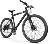 BLUEWHEEL E-bike BUTEO Duits kwaliteitsmerk | volgens EU-normen | 7 versenllingen | achterwielmotor voor 25 km/h tot 60 km | Aluminium pedalen | app
