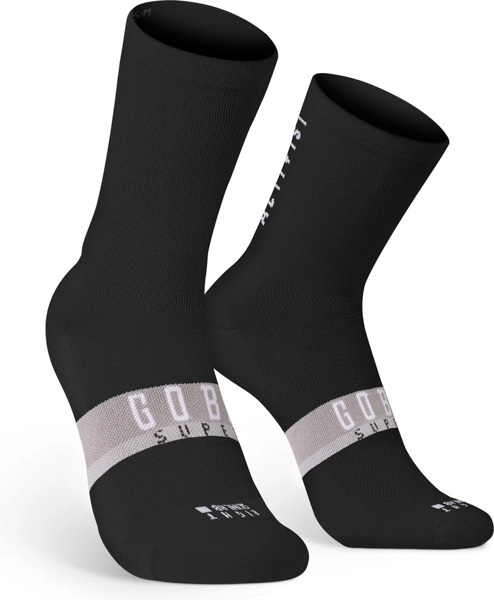 Gobik Superb Fietssokken Axis Standaard Zwart S-M (39-42)