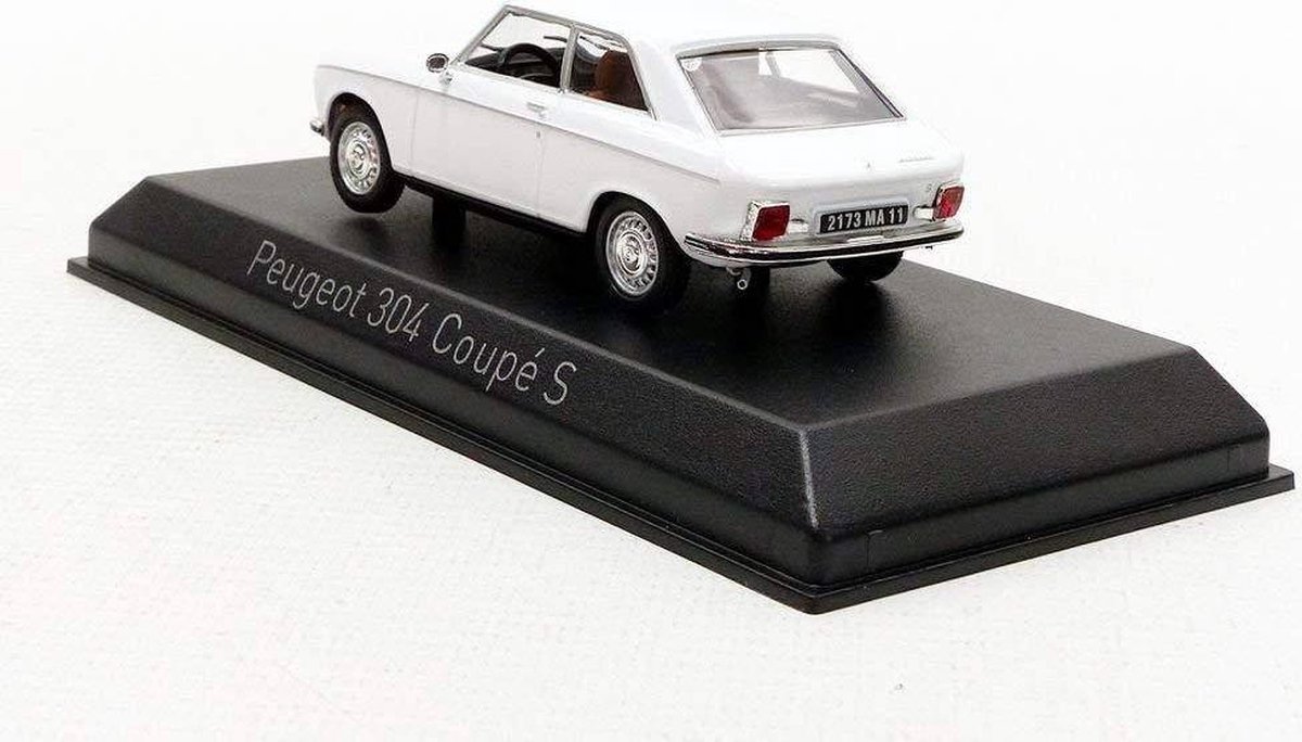 Miniature Norev 1/43 – Peugeot 304 Brune – N°89 – 1er Modèle – Occasion