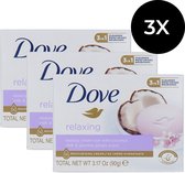 Dove Beauty Cream Bar Relaxing - 90 grammes (lot de 3)