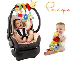Baby rammelaar - Kinderwagen Speelgoed Spiraal - Buggy Speelgoed - Maxi Cosi Spiraal - Baby Spiraal Rups – Baby Knuffels - Baby Speelgoed - Boxspiraal - Auto Knuffel - Baby Spiraal Speeltje