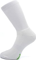 Boru Bamboe Sport Sokken Wit (3 paar)-43/45