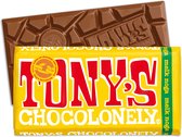 Tony's Chocolonely Chocolade Reep Melk Noga - 180 gram