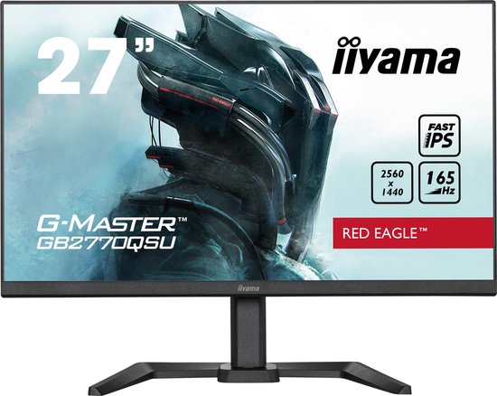 iiyama G-MASTER GB2770QSU-B5 - QHD LED Wide monitor - 27 Inch