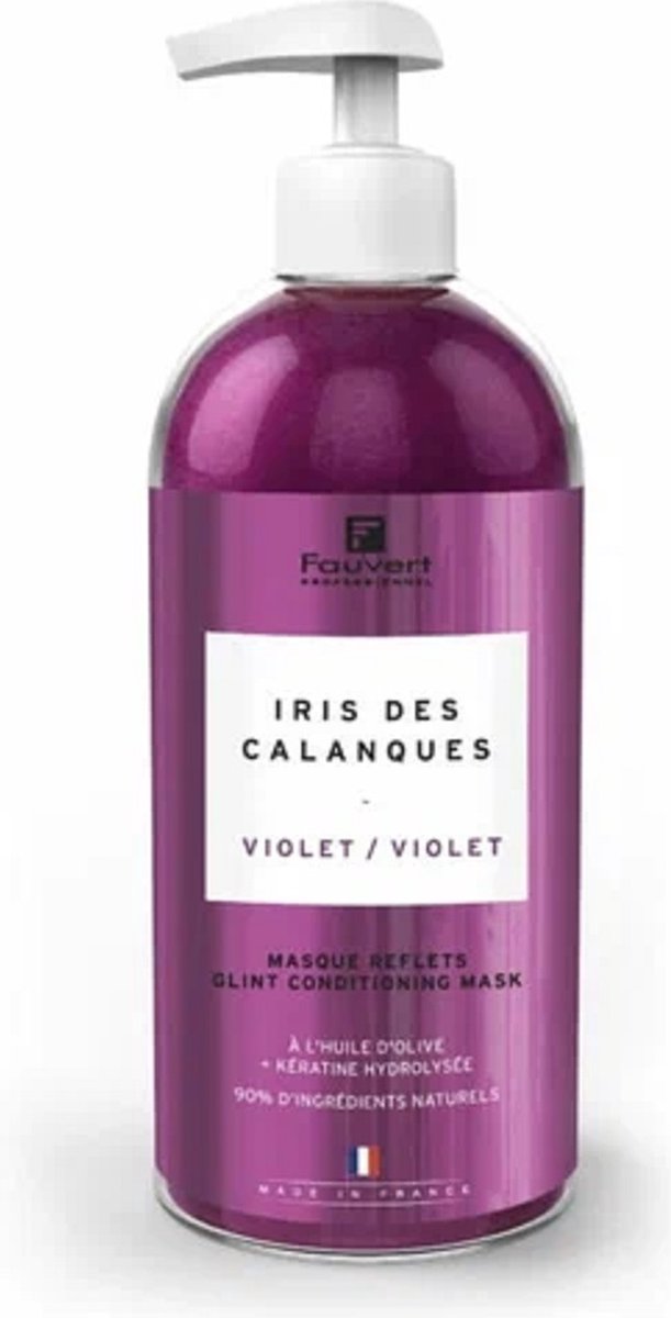 FAUVERT Violet Getint Masker Lumières de Provence, 1000 ml - Calanque Iris