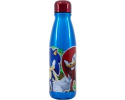 Foto: Sonic the hedgehog aluminium drinkbeker drinkfles 600 ml