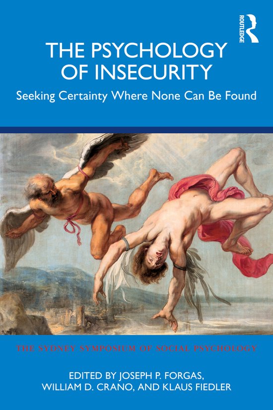 Sydney Symposium of Social Psychology-The Psychology of Inse ... - cover