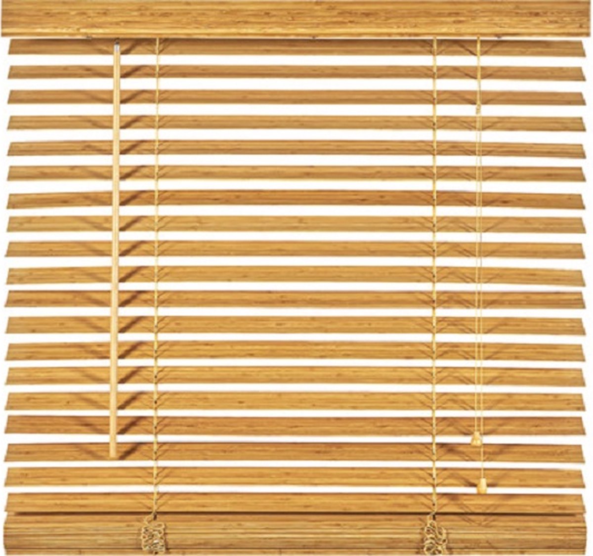 INT Venetian Houten jaloezie Bamboo Natural 50mm 140x175cm