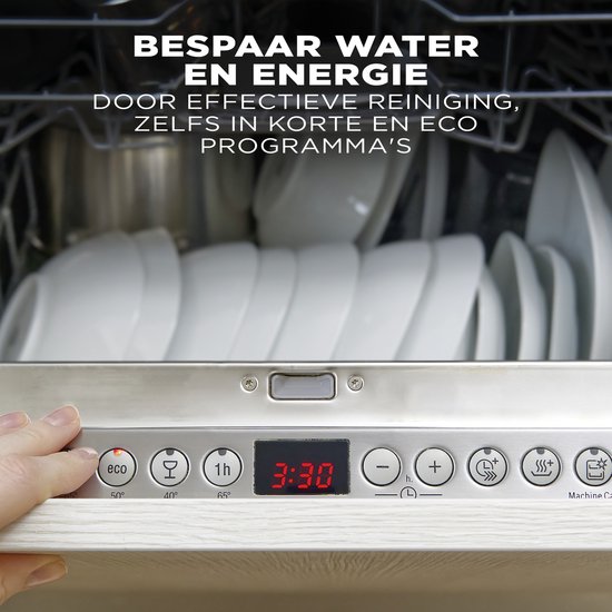 Sun - Vaatwascapsules - Brilliant Shine - All-in 1 -met Active Oxygen+ - 4 x 34 Stuks - Voordeelverpakking