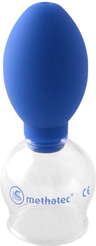 Professionele massage glas cup voor cupping met regelbare zuigkracht 2  kleps... | bol.com