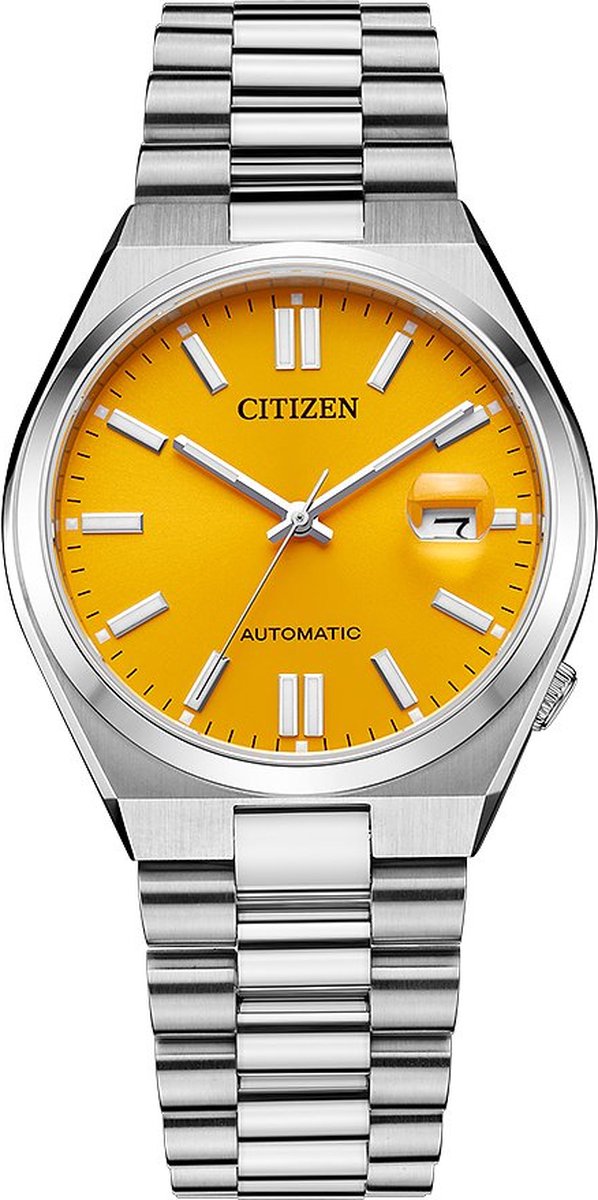 Citizen Tsuyosa NJ0150-81Z Horloge - Staal - Zilverkleurig - Ø 40 mm