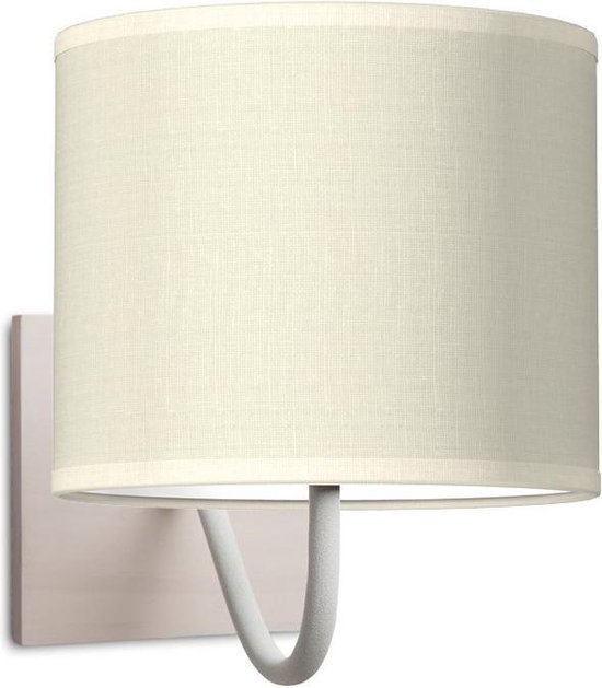 Home Sweet Home wandlamp Bling - wandlamp Beach inclusief lampenkap - lampenkap 20/20/17cm - geschikt voor E27 LED lamp - warm wit