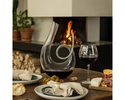 Luxwine® - Decanteer karaf - Wijnkaraf - 1.4L -Incl. 1000 Schoonmaakparels - Decanter - Decanteerkaraf wijn - Vaderdag Luxwine® - Decanteer karaf - Wijnkaraf - 1.4L -Incl. 1000 Schoonmaakparels - Decanter - Decanteerkaraf wijn - Vaderdag