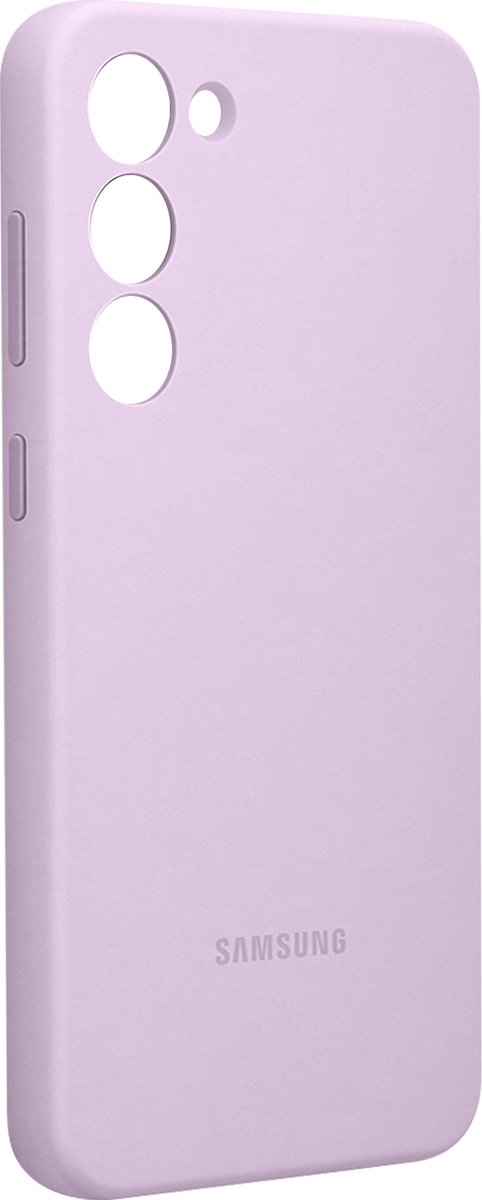 Samsung Siliconen Hoesje geschikt voor Samsung Galaxy S23 Plus - Lila