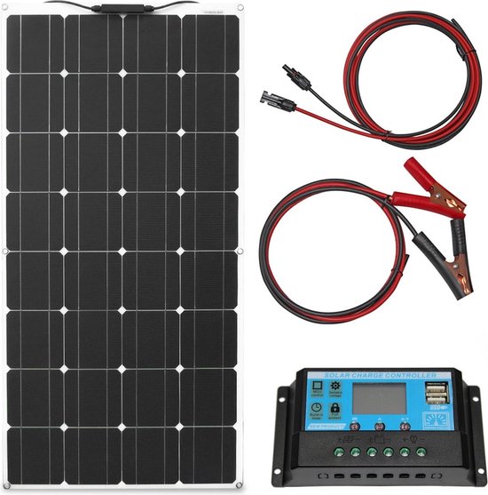 Ensemble de panneaux solaires pliables - Panneau solaire flexible - 100W -  Ensemble de... | bol