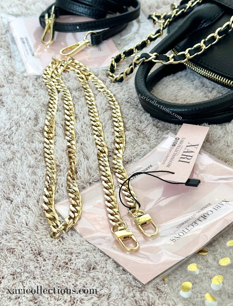 Handtas vervanging ketting tas ketting dames hars ketting antislip tas accessoires voor handtassen tas riem gouden handtas platte ijzeren kettingen