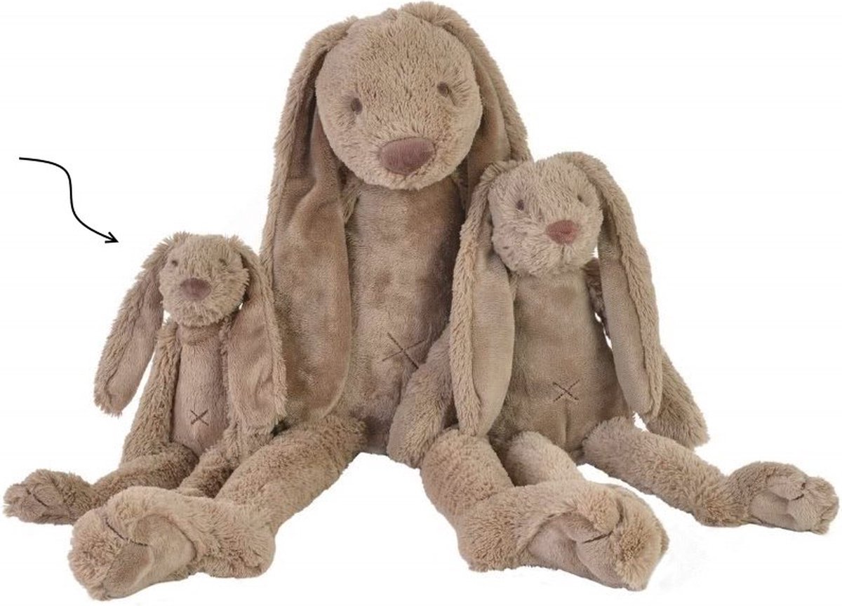 Happy Horse Konijn Richie Knuffel 28cm - Bruin - Baby knuffel — afbeelding 3