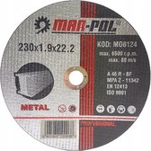 Disque à tronçonner - disque abrasif métal 230x1,9x22,2mm 5pcs
