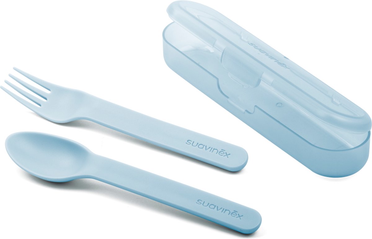 Goedkoopste Suavinex Forest Blauw Bestek Set SXZFEE071161