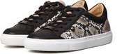 KUNOKA Gabrielle snake - Sneakers Dames - maat 36 - Wit Groen Slangenprint