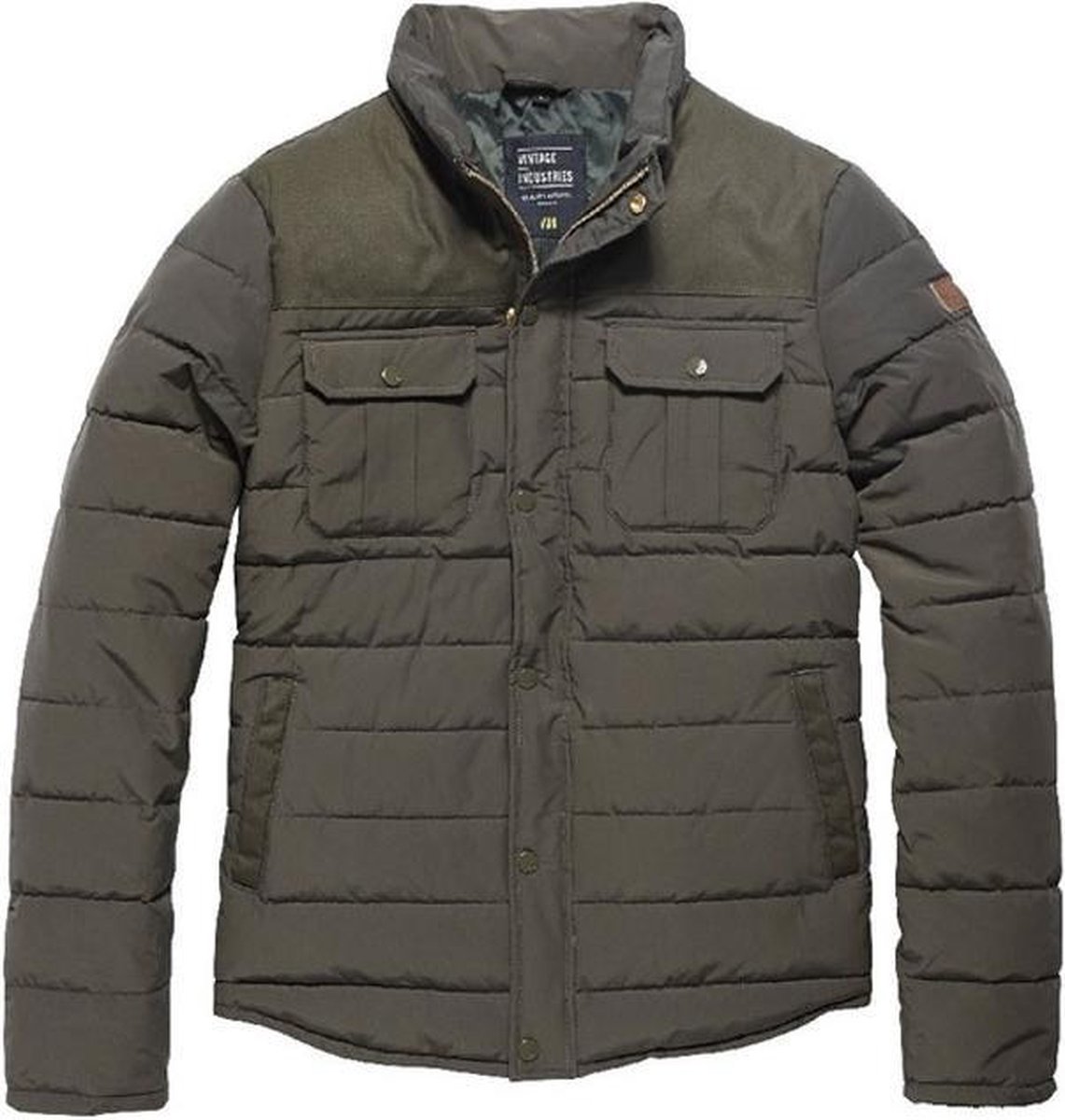 Vintage Industries Beeston jacket Olijf