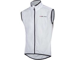 Nalini - Heren - Windvest Wielrennen - Windstopper - Mouwloos - Fietsjack - Wit - ARIETTA - S