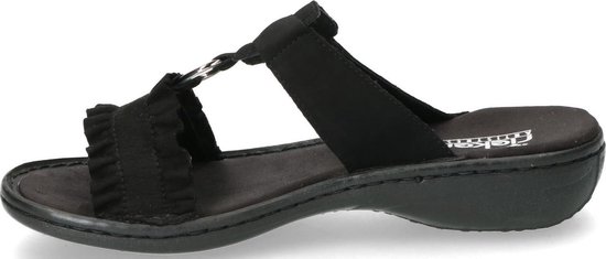 Rieker slippers zwart dames sale