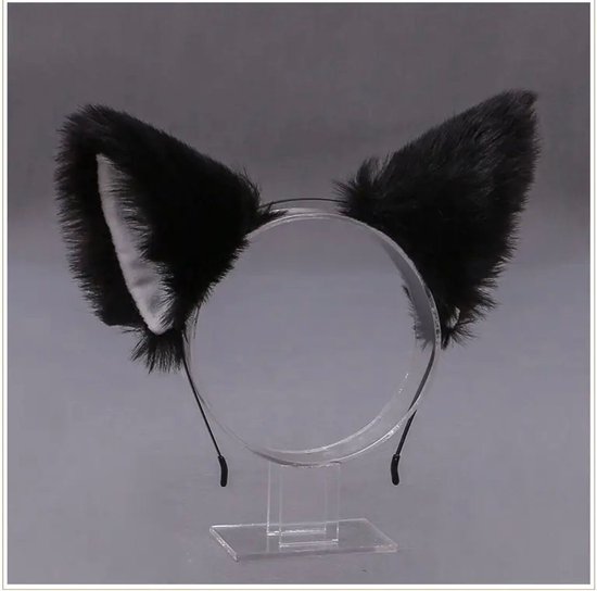 Akyol - Vossen hoofdband – vos – vacht - dieren - oren- kat diadeem – oren kat -vossenoor -carnaval -feest - haarband - diadeem-festival - accesoires