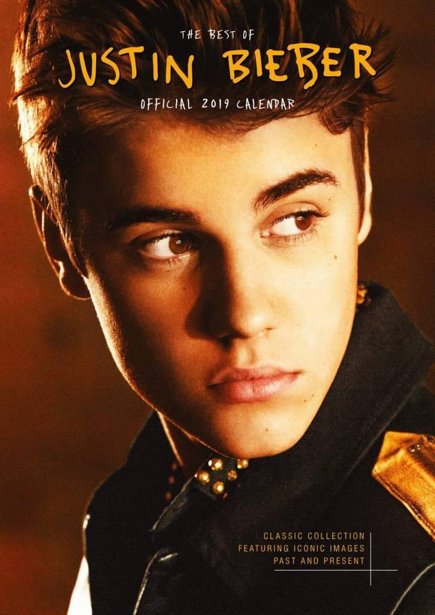 Officiele Justin Bieber A3 Kalender 2019 - Danilo