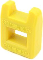 JF-8145 Magneet + kunststof reparatiewerktuig Demagnetiseerapparaten vullen (geel)