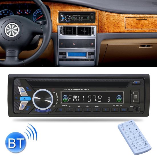 Auto CD DVD-speler Radio Stereo Bluetooth MP3 MP4 met afstandsbediening,  FM-ondersteuning | bol.com
