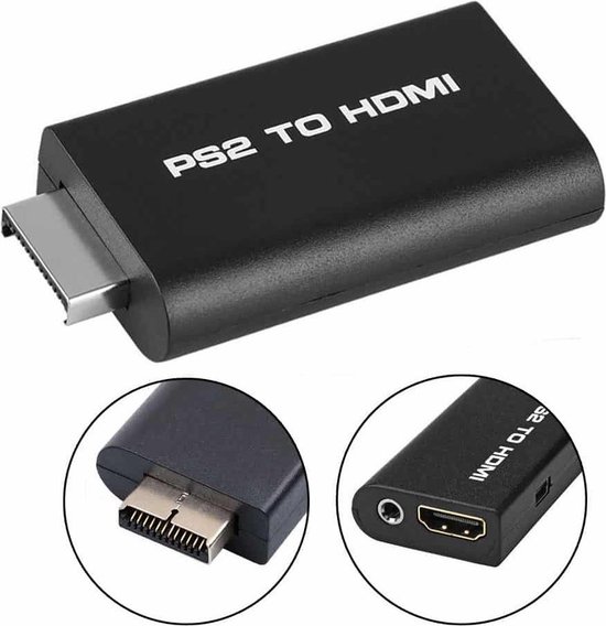 Mini PS2 naar HDMI box Audio Video Digital Converter Adapter