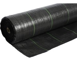 Gronddoek - worteldoek Europese top kwaliteit 2,10M breed x 25M lang; totaal 52,50M² inclusief 50 gronddoekpennen