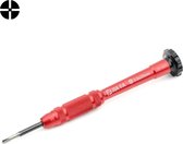 JIAFA JF-609-2.5 Hollow Cross Tip 2.5 middenring reparatie schroevendraaier (rood)