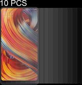 10 STKS voor Xiaomi Mi MIX 2 0.26mm 9 H Oppervlaktehardheid 2.5D Gebogen Rand Gehard Glas Screen Protector