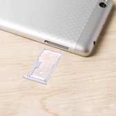 Geschikt voor Xiaomi Redmi 3 & 3s SIM & SIM / TF-kaarthouder (zilver)