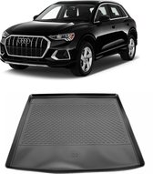 Kofferbakmat - kofferbakschaal op maat voor Audi Q3 Sportback vanaf 2019- hoogwaardig kunststof - waterbestendig - Kofferbak mat - gemakkelijk te reinigen en afspoelbaar