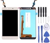 Lcd-scherm en Digitizer Full Assembly voor Lenovo VIBE K5 / A6020A40 (goud)