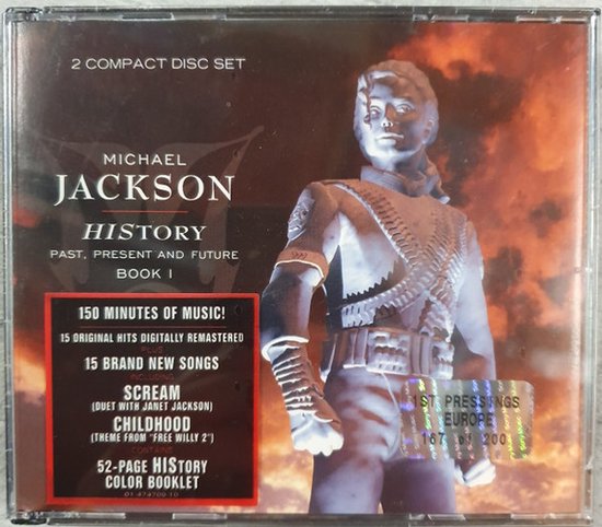 Michael Jackson - HIStory - PAST, PRESENT AND FUTURE - BOOK I (CD) - Jackson, Michael