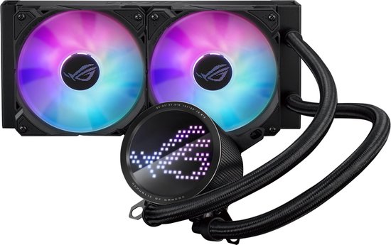ASUS ROG Ryuo III 240 ARGB - Vloeistof-koelsysteem - 120 mm - zwart