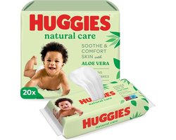 Huggies - Natural Care - Billendoekjes - 1120 babydoekjes - 20 x 56